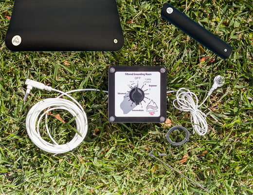 PEAK Pro Bundle With Mat & Copper Grounding Rod - 12 Hour Dosing Grounding Filter Peak Grounding Filters & Health