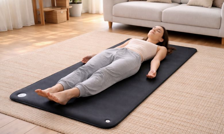 How long should you use a grounding mat