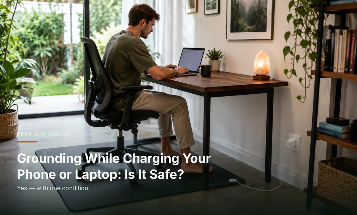 Grounding While Charging Your Phone or Laptop
