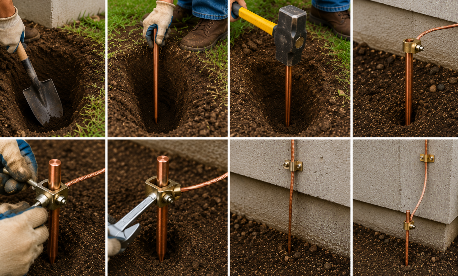 Grounding Rod Installation